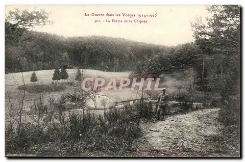 La guerre dans les Vosges Cartes postales La ferme de la Chipote