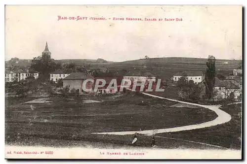 Bas de Sapt Cartes postales Entre Senomes Saales et St Die Le hameau de Launois