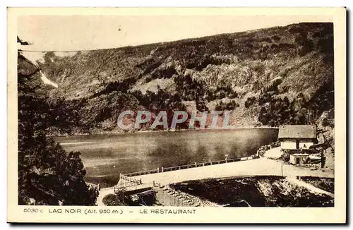 Lac noir Cartes postales Le restaurant