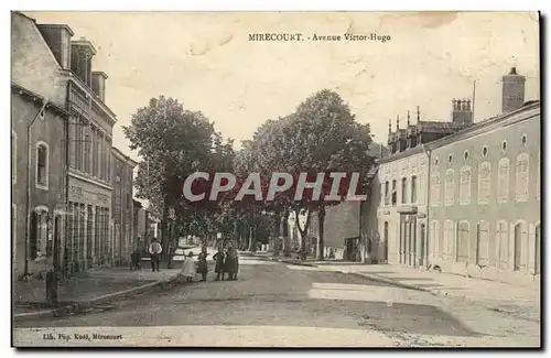 Mirecourt Cartes postales Avenue Victor Hugo