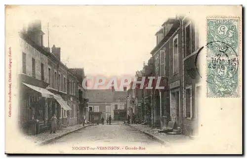 Nogent sur Vernisson Cartes postales Grande rue