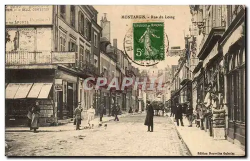 Montargis Cartes postales Rue du Long