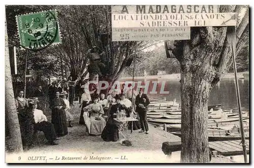 Olivet Cartes postales Le restaurant de Madagascar (Malagasy)