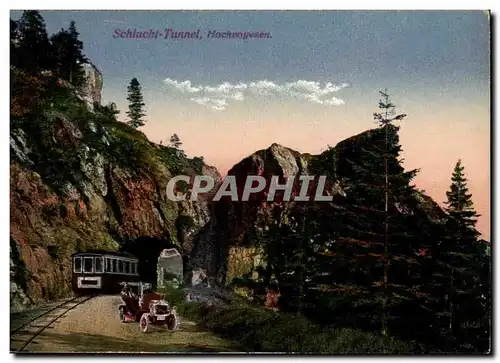 Cartes postales Schlucht Tunnel Hochvogesen