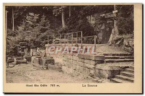 Cartes postales Mont Saint odile La source