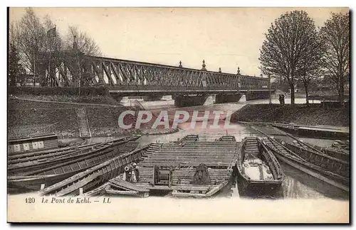 Cartes postales Le pont de Kehl