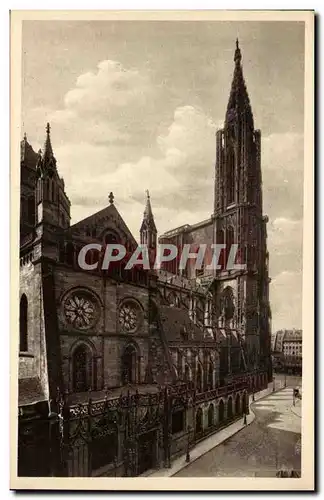 Strasbourg Cartes postales La cathedrale Cote Nord