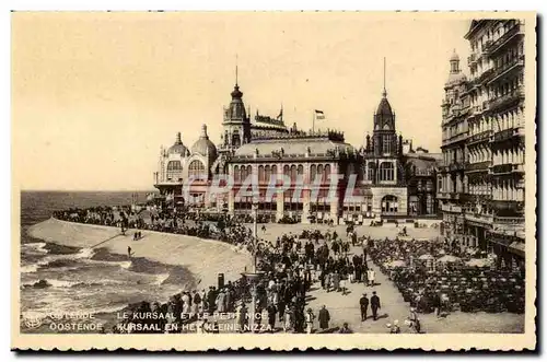 Belgique Ostende Ansichtskarte AK le Kursaal et le petit Nice