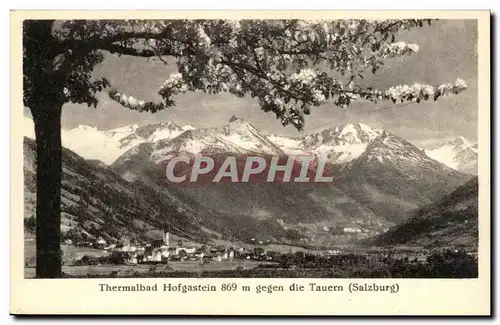 autriche Austria Osterreich Thermalbald Hofgastein gegen die Tauern Salzburg