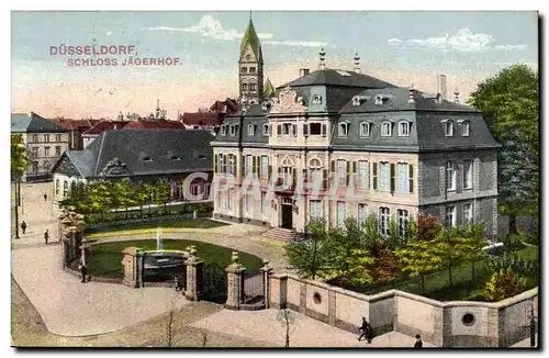 Germany Allemagne Dusseldorf Cartes postales Schloss Jagerhof