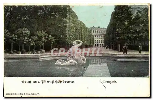 Cartes postales Austria Autriche Gruss aus Wien Orangerie