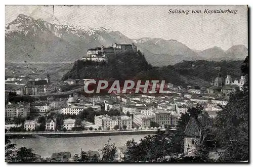 Austria Autriche Osterreich Salzburg vom Kapuzinerberg