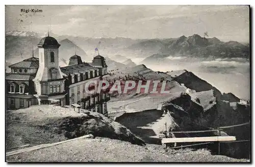 Suisse Cartes postales Rigi Kulm