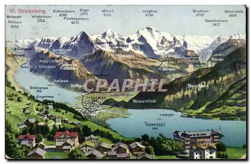 Suisse Cartes postales St Beatenberg