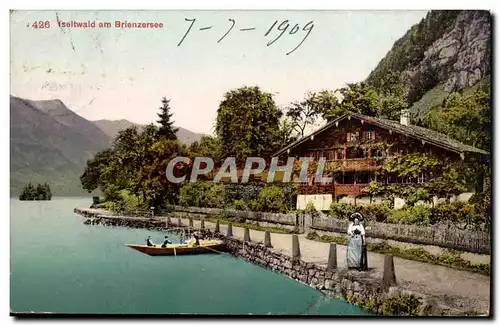 Suisse Cartes postales Iseltwald am Brienzersee