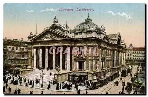 Belgique Bruxelles Cartes postales La Bourse