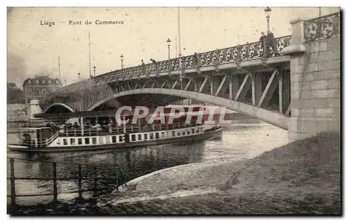 Belgique Liege Cartes postales Pont du commerce
