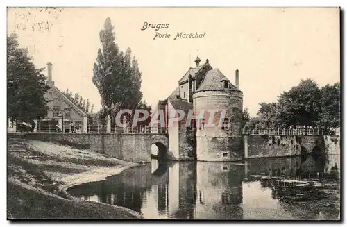 Belgique Bruges Cartes postales Porte Marechal