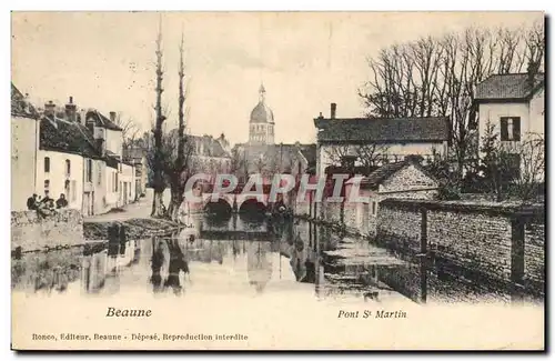 Beaune Ansichtskarte AK Pont St Martin