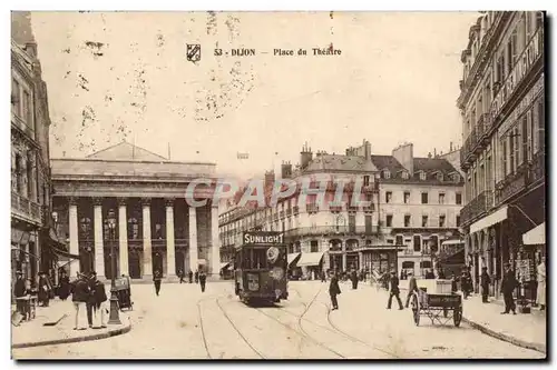 Dijon Cartes postales Place du theatre