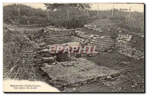 Cartes postales Sanctuaire d&#39olmenique vue prise du nord Pro Alesia