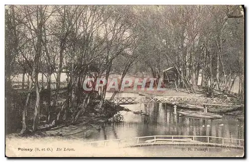 Poissy Cartes postales Ile Leon