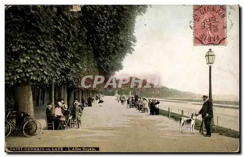 Saint Germain en Laye Cartes postales L&#39allee royale