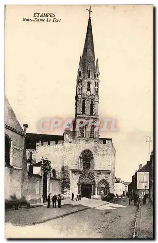 Etampes Cartes postales Notre DAme du port