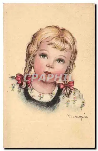 Cartes postales Jeune fille Mariapra enfant