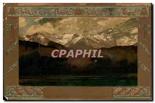 Suisse Cartes postales Alpes Alpen Montagnes Moutains