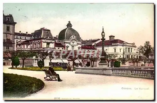 Suisse Geneve Cartes postales Le Kursaal