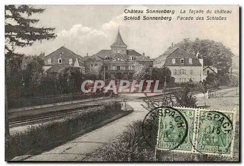 Allemagne Cartes postales Chateau Sonnenberg facade du chateau