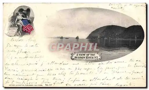 Etats Unis Cartes postales View of the Hudson river