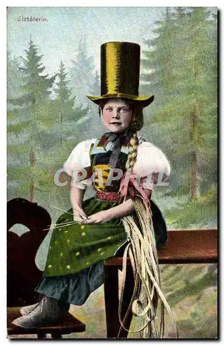 Allemagne Cartes postales Elztaterin (jeune fille enfant)