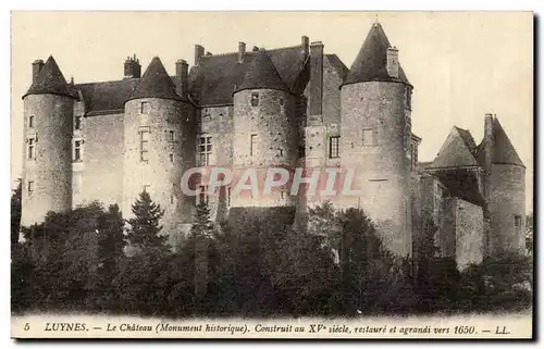 Luynes Ansichtskarte AK Le chateau Construit au 15eme restraure et agrandi vers 1650