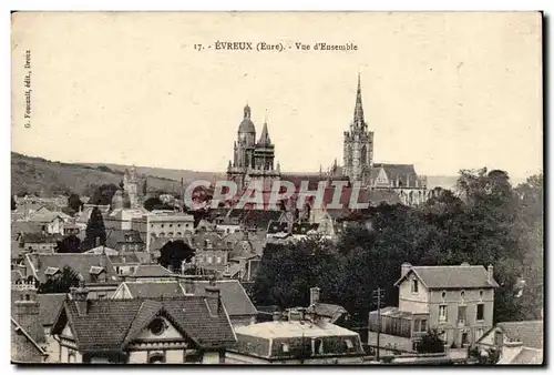 Evreux Cartes postales Vue d'ensemble