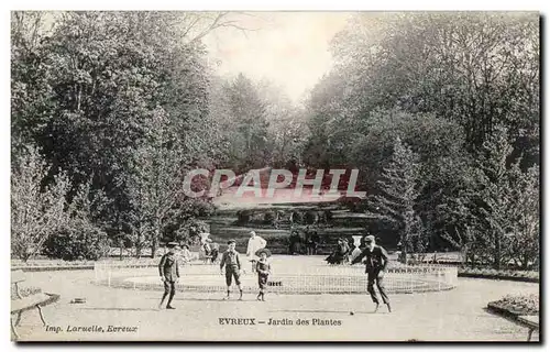 Evreux Ansichtskarte AK Jardin des plantes (enfants)