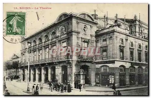 Reims Cartes postales Le theatre