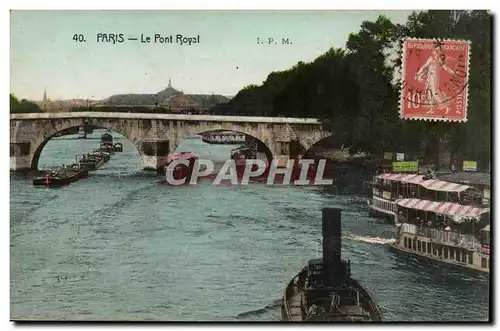 Paris (1er) Cartes postales Le pont Royal