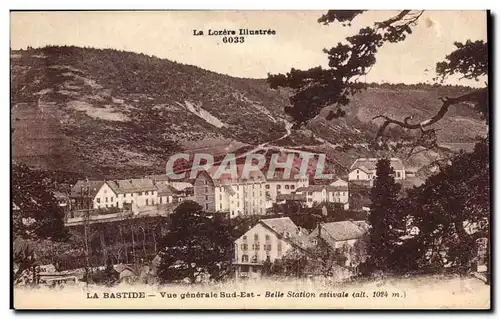 La Bastide Ansichtskarte AK Vue generale Sud Est Belle station estivale (1024m)