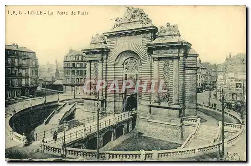 Lille Cartes postales La porte de Paris