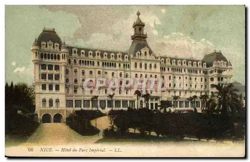 Nice Cartes postales Hotel du parc imperial