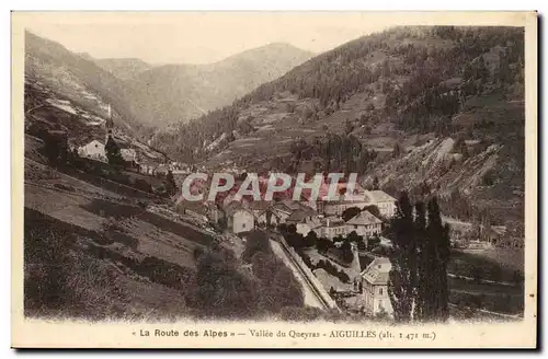 Ansichtskarte AK La route des Alpes Vallee du Queyras Aiguilles