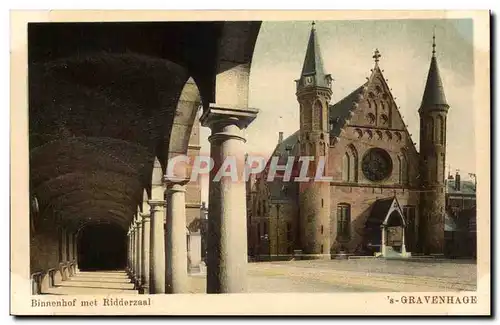 Pays Bas Cartes postales Gravenhage Binnehof met Ridderzaal