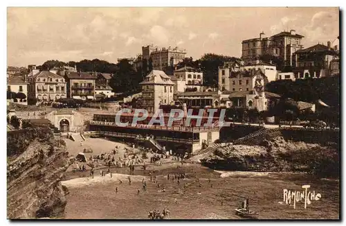 Biarritz Cartes postales Plage du port vieux