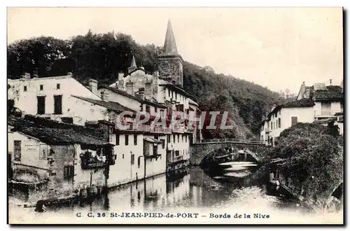 St Jean pied de port Cartes postales Bords de la Nive