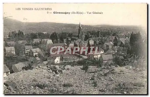 Vosges Ansichtskarte AK Giromagny Vue generale