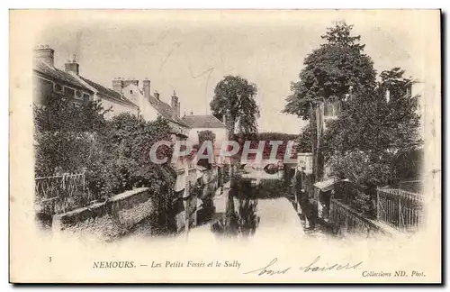 Nemours Cartes postales Les petits fosses et le Sully