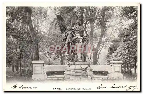 Paris (16eme) Ansichtskarte AK Lafontaine (Auteuil) Lion