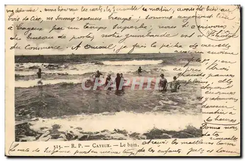 Cayeux Cartes postales Le bain